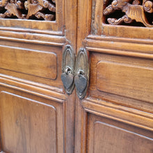 Load image into Gallery viewer, VINTAGE CHINESE ELM KITCHEN CABINET PANTRY