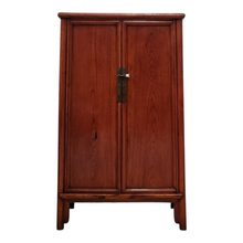 Load image into Gallery viewer, VINTAGE CHINESE ELM WOOD MING STYLE CABINET