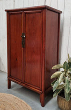 Load image into Gallery viewer, VINTAGE CHINESE ELM WOOD MING STYLE CABINET