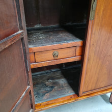 Load image into Gallery viewer, VINTAGE CHINESE ELM WOOD MING STYLE CABINET
