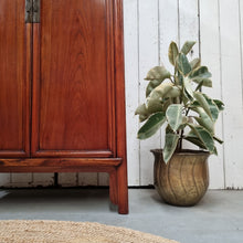 Load image into Gallery viewer, VINTAGE CHINESE ELM WOOD MING STYLE CABINET