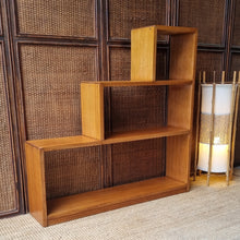 Load image into Gallery viewer, VINTAGE HARDWOOD STEP BOOKCASE