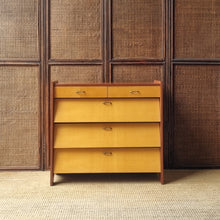 Load image into Gallery viewer, VINTAGE MID CENTURY GERMAN SHOE STORAGE CABINET