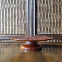 Load image into Gallery viewer, VINTAGE MADE IN JAPAN CARVED KAMAKURA-BORI PEDESTAL PLATE