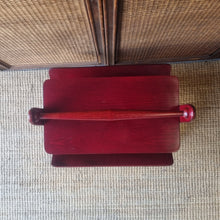 Load image into Gallery viewer, MID CENTURY MAGAZINE RACK / SIDE TABLE BY APOLLO FURNITURE OF SYDNEY