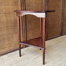 Load image into Gallery viewer, VINTAGE DROP LEAF SIDE / WINE TABLE (SOLD BY MYER & GRACE BROS)