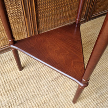 Load image into Gallery viewer, VINTAGE DROP LEAF SIDE / WINE TABLE (SOLD BY MYER & GRACE BROS)