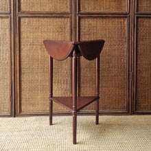 Load image into Gallery viewer, VINTAGE DROP LEAF SIDE / WINE TABLE (SOLD BY MYER & GRACE BROS)