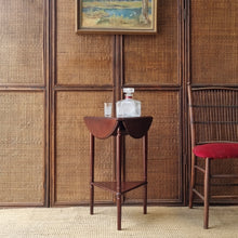 Load image into Gallery viewer, VINTAGE DROP LEAF SIDE / WINE TABLE (SOLD BY MYER & GRACE BROS)