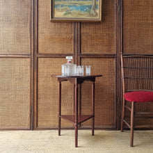 Load image into Gallery viewer, VINTAGE DROP LEAF SIDE / WINE TABLE (SOLD BY MYER & GRACE BROS)