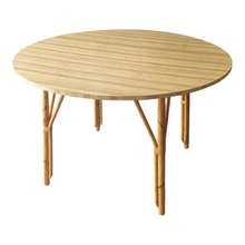 Load image into Gallery viewer, VINTAGE ROUND KITCHEN / DINING TABLE