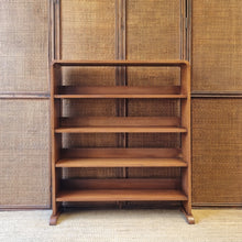 Load image into Gallery viewer, VINTAGE SOLID OAK BOOKCASE