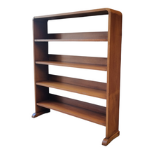 Load image into Gallery viewer, VINTAGE SOLID OAK BOOKCASE