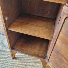 Load image into Gallery viewer, VINTAGE HARDWOOD KITCHEN CABINET PANTRY MEAT SAFE
