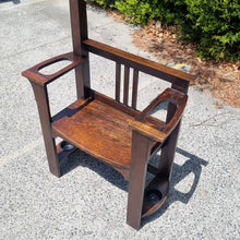 Load image into Gallery viewer, VINTAGE ARTS & CRAFTS HALL TREE HALL STAND