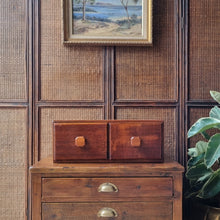 Load image into Gallery viewer, VINTAGE INDEX CARD FILE DRAWERS