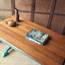 Load image into Gallery viewer, VINTAGE FARMHOUSE STYLE TRESTLE TABLE