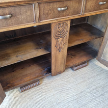Load image into Gallery viewer, ART DECO SILKY OAK SIDEBOARD / BUFFET