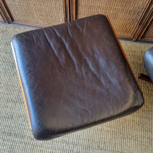 Load image into Gallery viewer, TWO VINTAGE TESSA T21 LEATHER OTTOMANS. PRICE IS EACH.