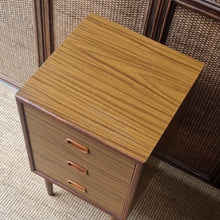 Load image into Gallery viewer, VINTAGE ALROB BEDSIDE DRAWERS. ONE ONLY.