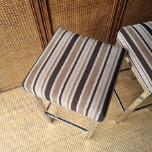Load image into Gallery viewer, VINTAGE SET OF 3 KENDALL STOOLS IN IMMACULATE CONDITION