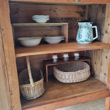 Load image into Gallery viewer, ANTIQUE KAURI PINE MEATSAFE STORAGE CABINET PANTRY