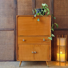 Load image into Gallery viewer, VINTAGE KERBY SECRETAIRE WRITER'S DESK BUREAU