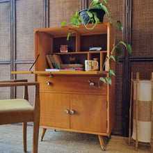 Load image into Gallery viewer, VINTAGE KERBY SECRETAIRE WRITER'S DESK BUREAU
