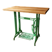 Load image into Gallery viewer, UPCYCLED SINGER SEWING MACHINE TABLE