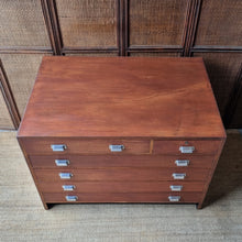 Load image into Gallery viewer, VINTAGE MID CENTURY ARCHITECT'S DRAFTSMAN PLAN / MAP DRAWERS