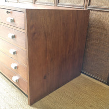 Load image into Gallery viewer, VINTAGE MID CENTURY ARCHITECT'S DRAFTSMAN PLAN / MAP DRAWERS