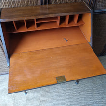 Load image into Gallery viewer, MID CENTURY CURRIE FURNITURE SECRETAIRE WRITER'S DESK BUREAU