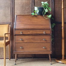 Load image into Gallery viewer, MID CENTURY CURRIE FURNITURE SECRETAIRE WRITER'S DESK BUREAU