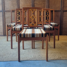 Load image into Gallery viewer, VINTAGE MID CENTURY 7 PIECE DINING SETTING BY AVALON FURNITURE
