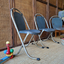 Load image into Gallery viewer, SET OF 3 VINTAGE SEBEL STAK-A-BYE CHILDREN'S CHAIRS