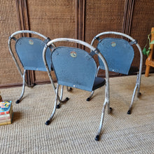 Load image into Gallery viewer, SET OF 3 VINTAGE SEBEL STAK-A-BYE CHILDREN'S CHAIRS