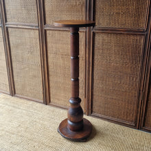 Load image into Gallery viewer, VINTAGE JACOBEAN/ARTS & CRAFTS PEDESTAL STAND