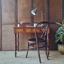 Load image into Gallery viewer, VINTAGE SOLID TIMBER WRITING DESK
