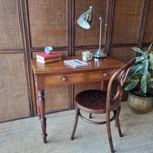 Load image into Gallery viewer, VINTAGE SOLID TIMBER WRITING DESK