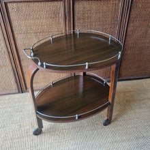 Load image into Gallery viewer, ART DECO STREAMLINE DRINKS TROLLEY