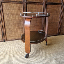Load image into Gallery viewer, ART DECO STREAMLINE DRINKS TROLLEY