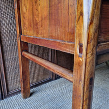 Load image into Gallery viewer, RUSTIC RECLAIMED ELM CONSOLE TABLE / KITCHEN ISLAND / TV CABINET