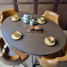 Load image into Gallery viewer, VINTAGE POSTMODERN 5 PIECE DINING SUITE BY RAMLER FURNITURE