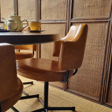 Load image into Gallery viewer, VINTAGE POSTMODERN 5 PIECE DINING SUITE BY RAMLER FURNITURE