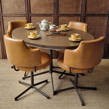 Load image into Gallery viewer, VINTAGE POSTMODERN 5 PIECE DINING SUITE BY RAMLER FURNITURE
