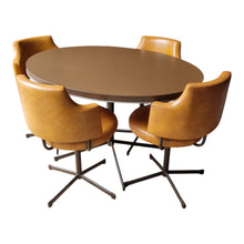 Load image into Gallery viewer, VINTAGE POSTMODERN 5 PIECE DINING SUITE BY RAMLER FURNITURE