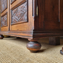Load image into Gallery viewer, ANTIQUE ENGLISH ARTS & CRAFTS CABINET