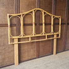 Load image into Gallery viewer, VINTAGE CANE BEDHEAD