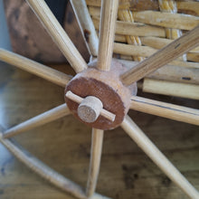 Load image into Gallery viewer, VINTAGE CANE & WICKER RICKSHAW POT PLANT HOLDER