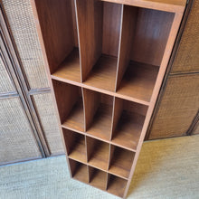 Load image into Gallery viewer, VINTAGE PIGEONHOLE BOOKCASE DISPLAY SHELF
